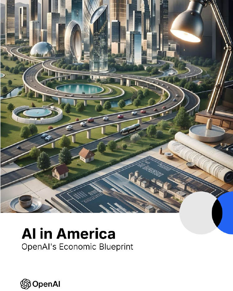 미국의 AI - OpenAI의 경제 청사진 대표 이미지